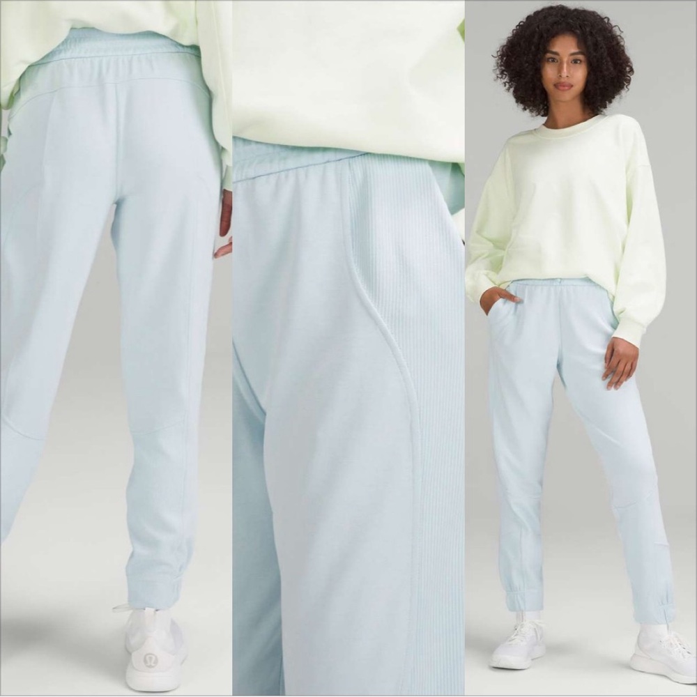 Lululemon Brushed Softstreme Ribbed High-Rise Jogger